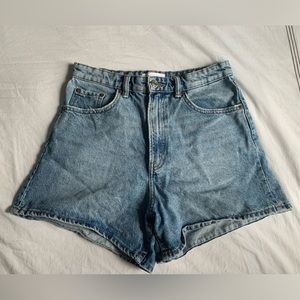 Zara denim/jean Mom Shorts